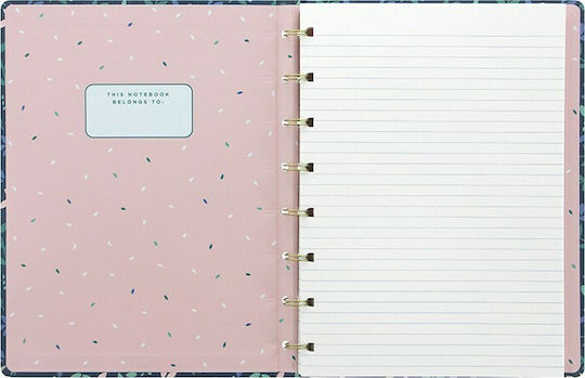 Filofax Σημειωματάριο A5 Ριγέ με Λάστιχο Πράσινο