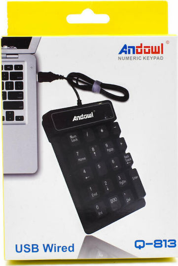 Andowl Q-813 Αριθμητικό Πληκτρολόγιο