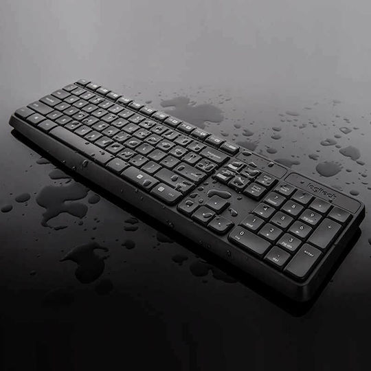 Logitech Wireless Combo MK235 Keyboard & Mouse Set Greek