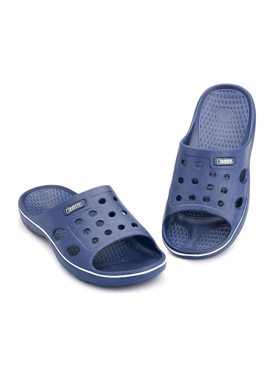 Men's Slides Blue