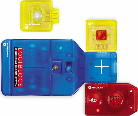 Logiblocs Alarms & Door Bell Kit STEM Joc Educațional Mecanic pentru 5+ ani Ani