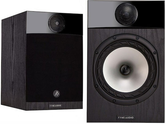 Fyne Audio F300 Ζεύγος Ηχείων Hi-Fi Βιβλιοθήκης 35W 2 Δρόμων Π15.6xΒ21.1xΥ25εκ. Μαύρο