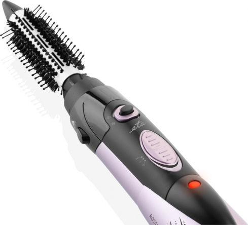 ETA Rosalia Ceramic Electric Brush with Air for Straightening and Curls 1000W