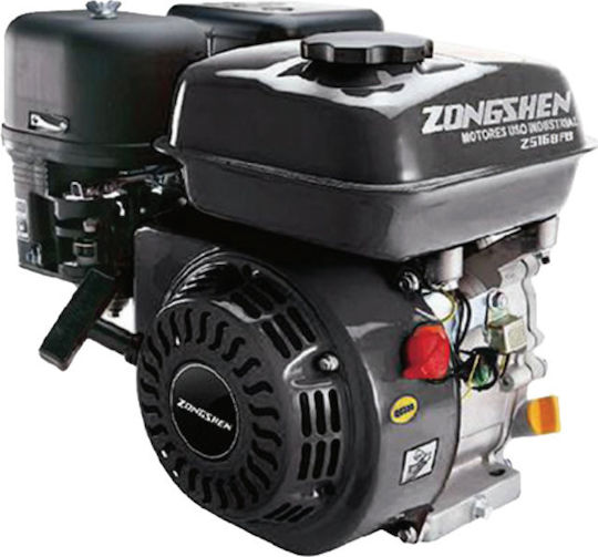 Zongshen ZS168FB Gasoline Engine 7hp Maximum Revolutions 3000rpm with Keyway and Starter