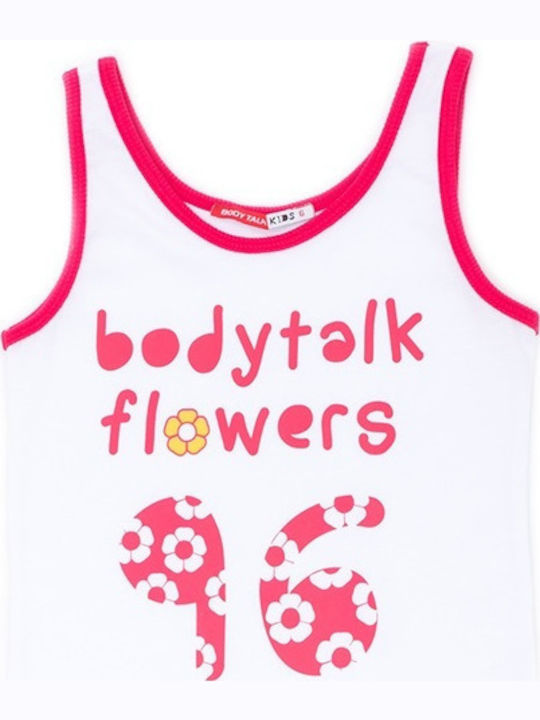 BodyTalk Kids Dress Sleeveless White