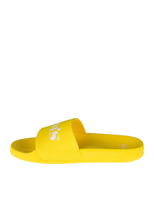Levi's June Mono Slides σε Κίτρινο Χρώμα