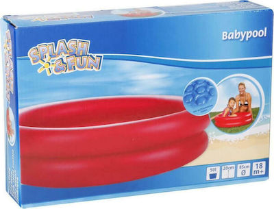 Vedes Splash & Fun Baby-Pool Children's Inflatable PVC Pool 85x85x18cm 85cm