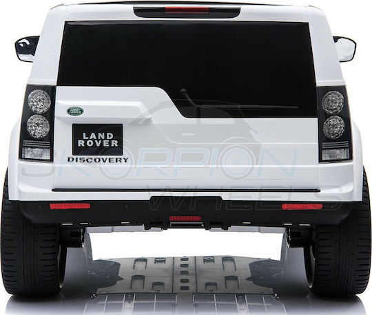 Land Rover Discovery Διθέσιο με Τηλεκοντρόλ Licensed 12 Volt Λευκό