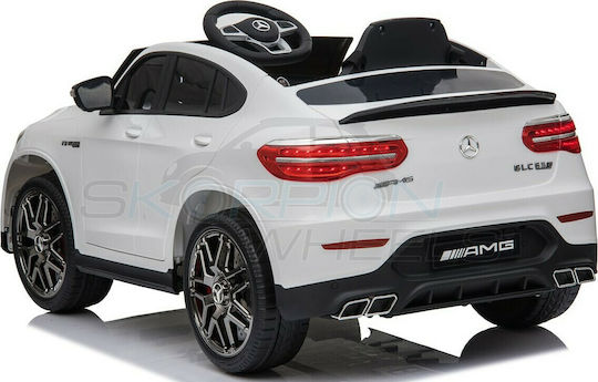 Mercedes Benz GLC 63S Einsitzer mit Fernbedienung Lizensiert 12 Volt Weiß für 1+ Jahre