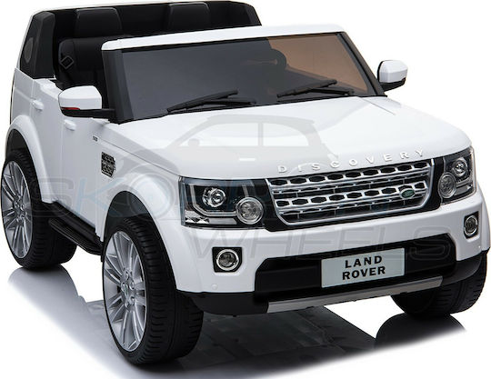 Land Rover Discovery Διθέσιο με Τηλεκοντρόλ Licensed 12 Volt Λευκό