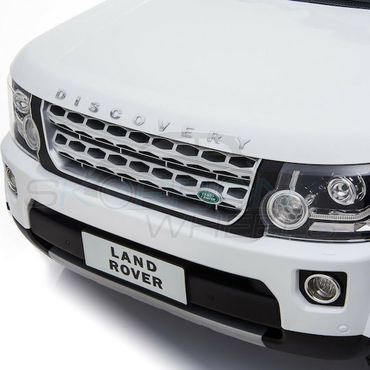 Land Rover Discovery Διθέσιο με Τηλεκοντρόλ Licensed 12 Volt Λευκό