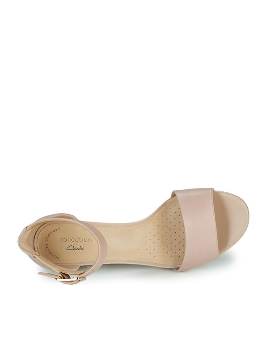 Deva Mae Leather Sandals Anatomic Beige