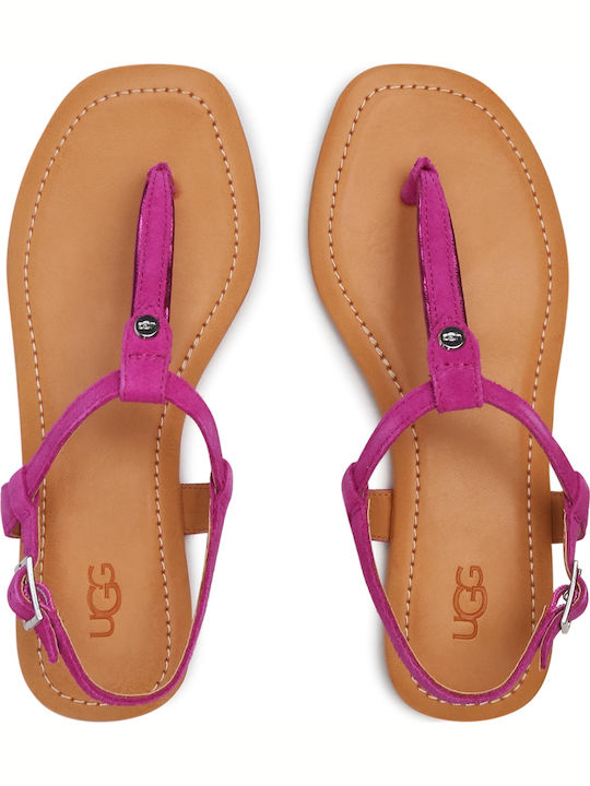 Madeena Sandale Casual Damă Fuchsia