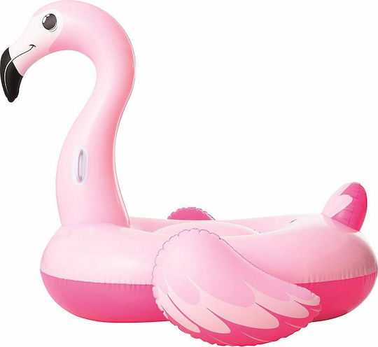 Bestway Φουσκωτό Ride On Θαλάσσης Flamingo Ροζ 191x178cm