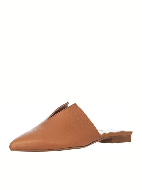 flat closed toe mules