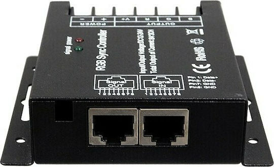 GloboStar Fără fir RGB Controller Tactil RF: RF (Radiofrecvență) cu Telecomandă 2.4G 73410