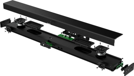 Aiwa HE-888BT Soundbar 2.0 Bluetooth και HDMI 80W με Τηλεχειριστήριο Μαύρο