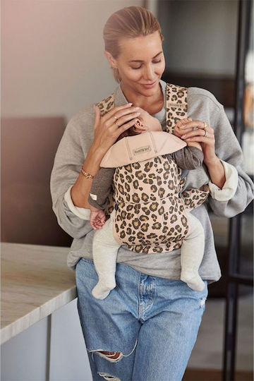 BabyBjorn Classic Carrier Mini Cotton Leopard Beige