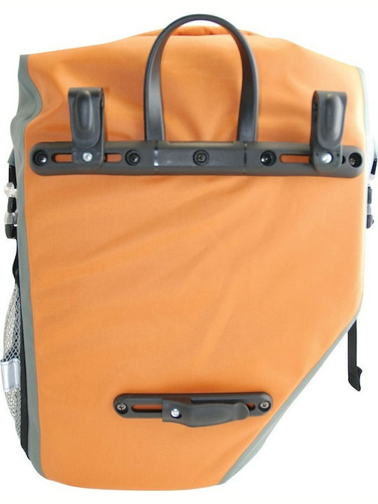 JR Gear 12667 Double Bicycle Rack Bag 2x20L Yellow