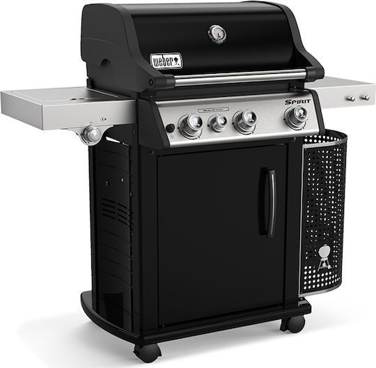 Weber Spirit EP-335 Premium GBS Grătar pe gaz Din fontă Grătar 60bucx45buccm cu 3 buc 9.38kW și Arzător Lateral