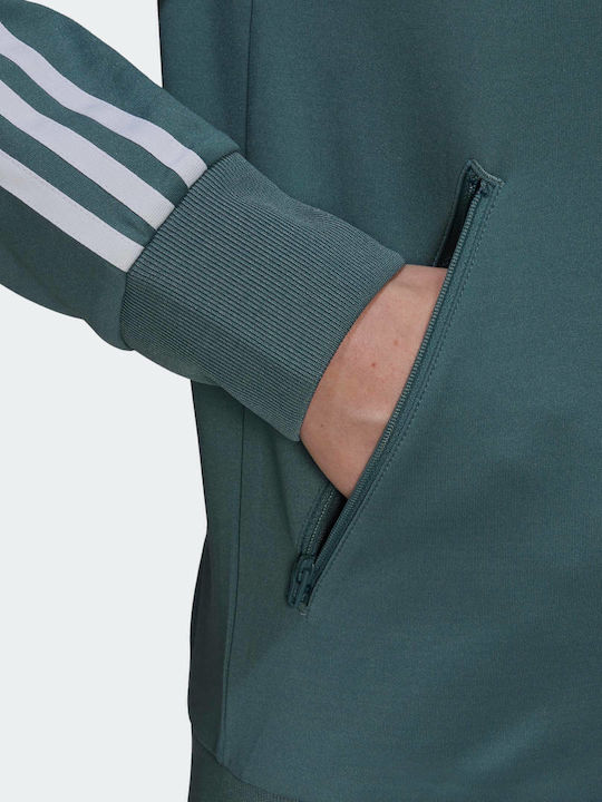 Primeblue Superstar Κοντό Γυναικείο Bomber Jacket Πράσινο