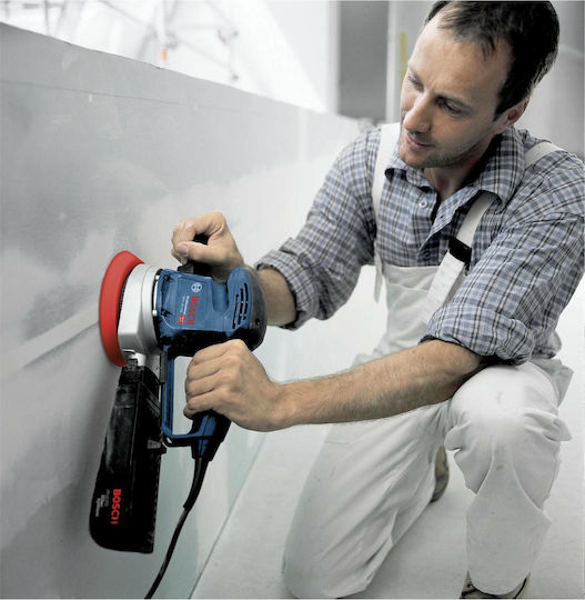 Bosch GEX 34-150 Electric Eccentric Sander 150mm Electric 340W with Speed Control and with Suction System 0601372800