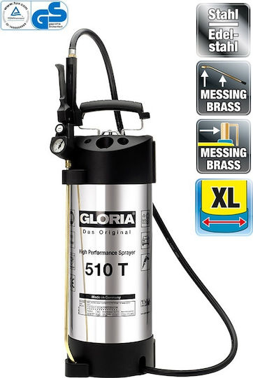 Gloria 510T Ψεκαστήρας Προπιέσεως με Χωρητικότητα 10lt 6bar