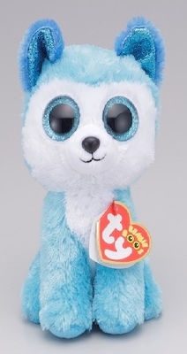 TY Plush Dog Beanie Boos Binney & Smith for 3+ Years 15 cm