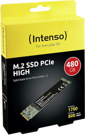 Intenso PCI Express SSD 480GB M.2 NVMe PCI Express 3.0 3834450