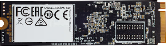 Corsair MP510 SSD 480GB τύπου M.2 με σύνδεση PCI Express 3.0 CSSD-F480GBMP510B