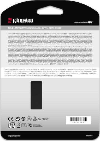Kingston KC600 SSD 1TB Тип 2.5'' С Връзка SATA III SKC600/1024G