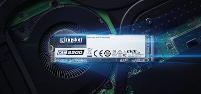 Kingston KC2500 SSD 1TB τύπου M.2 με σύνδεση PCI Express 3.0 SKC2500M8/1000G