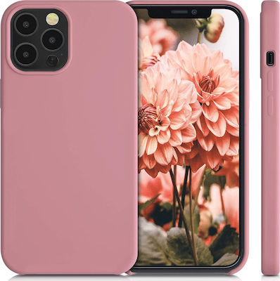 KWmobile Matte Liquid Back Cover Σιλικόνης Ροζ (iPhone 12 Pro Max)