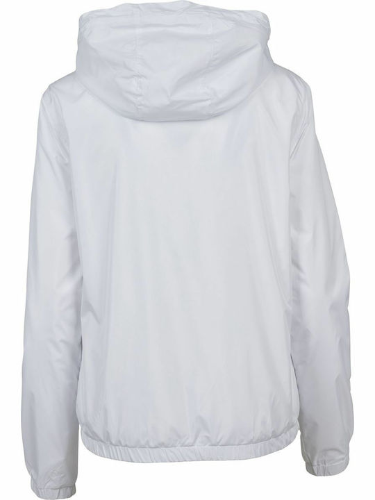Women's Short Sports Jacket for Winter White