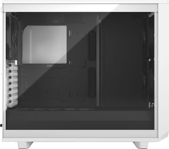 Fractal Design Meshify 2 Clear Tempered Glass Midi Tower Κουτί Υπολογιστή με Πλαϊνό Παράθυρο Λευκό