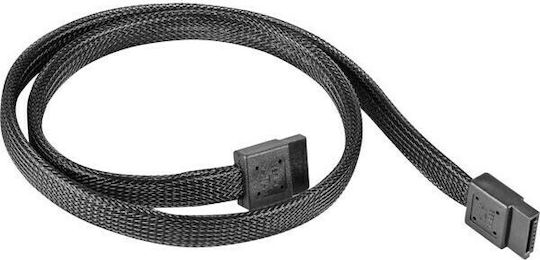 Silverstone 7-Pin SATA III to 7-Pin SATA III Cable 50cm Black (SST-CP07)