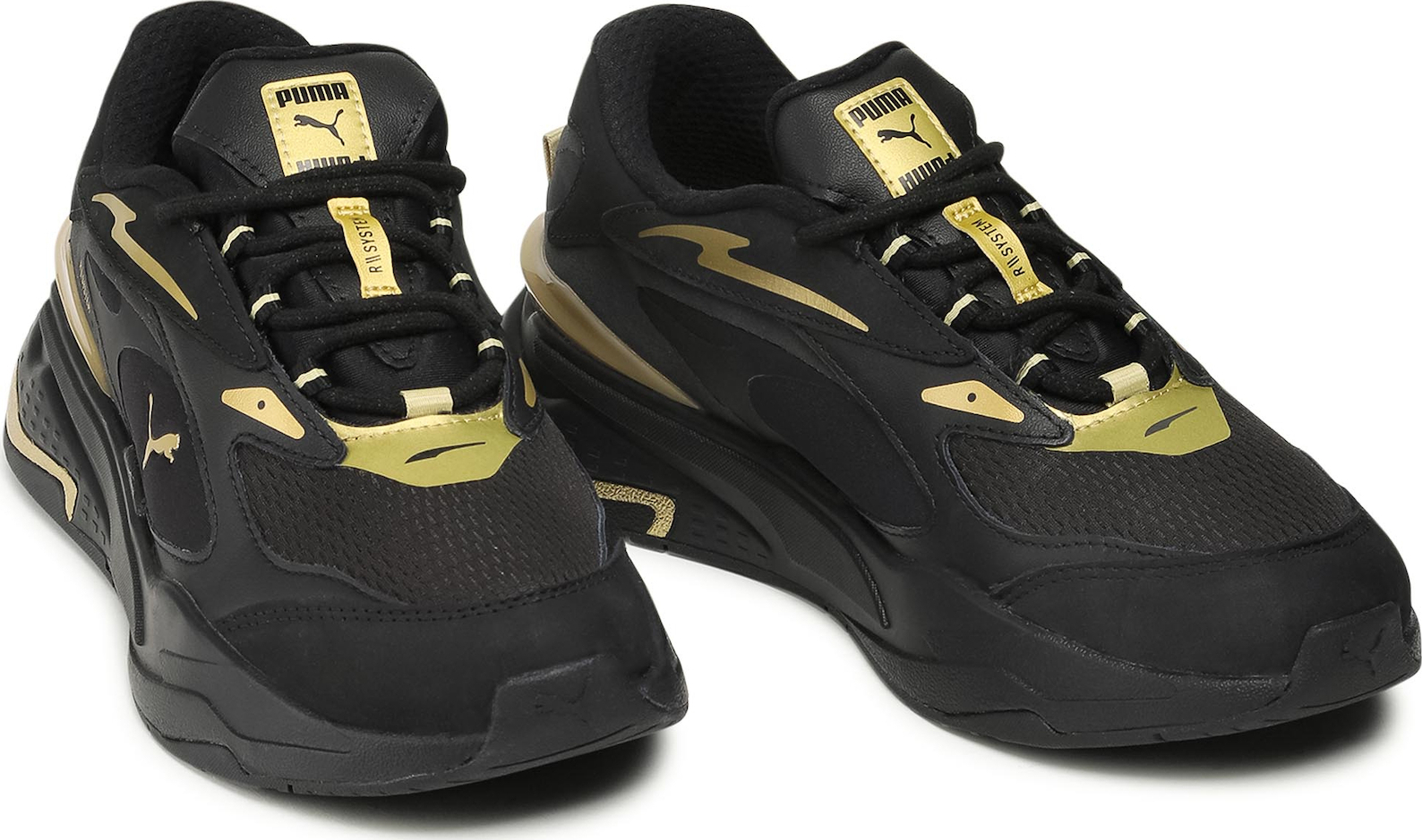puma rs fast metal v2 lace up sneakers