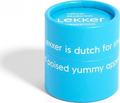 Lekker Natural Deodorant Peppermint & Rosemary Cream 30ml
