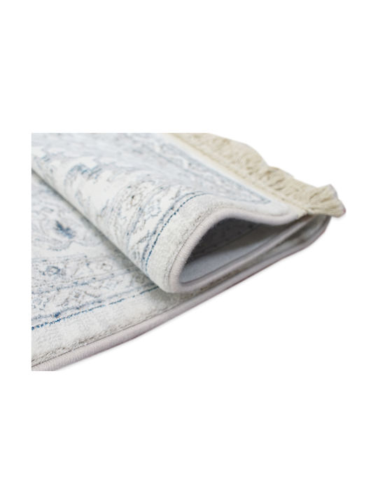 Bekas Carpets Da Vincie Set Covoare pentru dormitor GREY 57174-6666 3buc [Border Blox Grey]