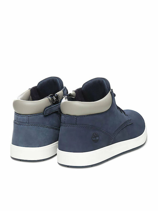 Adidași Copii Inalți Anatomici Cu Închidere Hoop & Loop Albastru