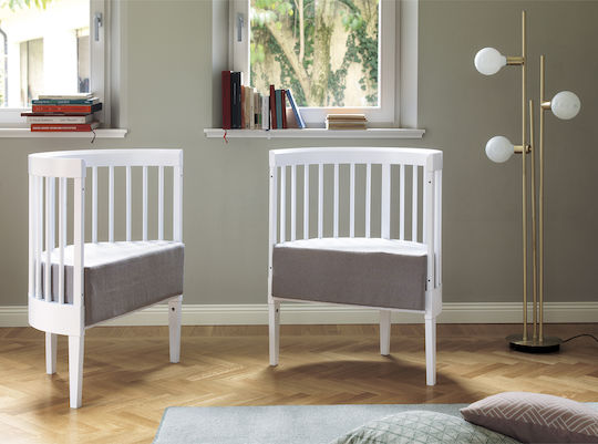 Pali Λίκνο LAB03 με Στρώμα Bianco Pali Λίκνο LAB03 με Στρώμα Bianco