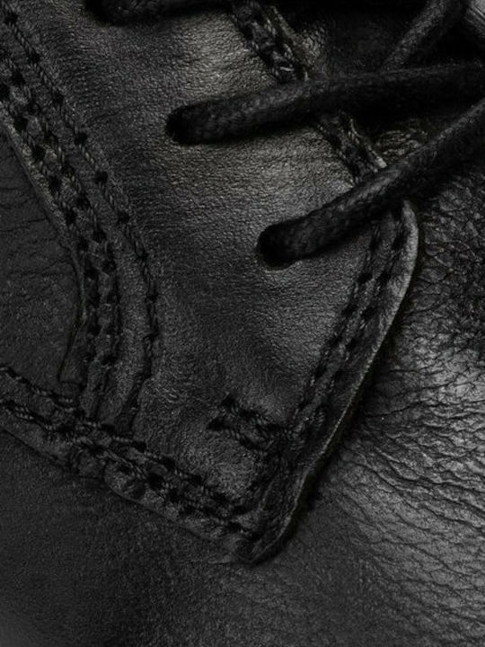 Leder Stiefel Anthracite