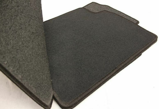 Petex Set of Front and Rear Mats 4pcs for Kia Venga Hyundai ix20 2010 Black