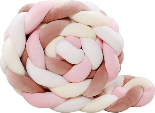 Beauty Home Crib Bumpers Braided Inside Multicolour 18x220cm