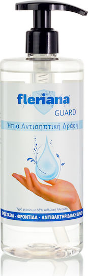 Fleriana Guard Antiseptic Liquid Hand Wash with Pump 500ml Natural