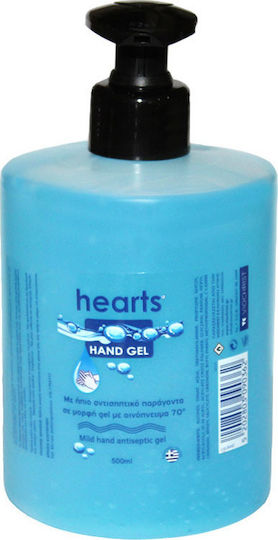 Viochrist Hearts Antiseptic Hand Gel with Pump 500ml