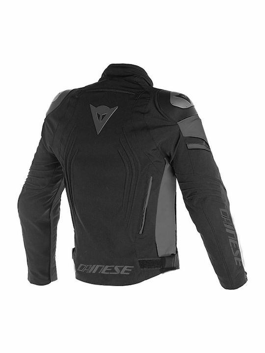 Dainese Racing 3 D-Dry JKT Iarna Bărbați Jachetă de motocicletă Impermeabil Negru Negru