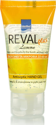 InterMed Reval Hand Gel Antiseptic 30ml Lemon