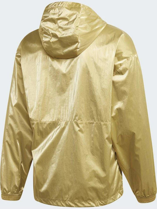 Tolima-02 Reversible Windbreaker Winter Jacket Windproof Gold