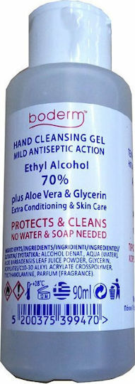 Boderm Hand Cleansing Gel Antiseptic 90ml Lemon